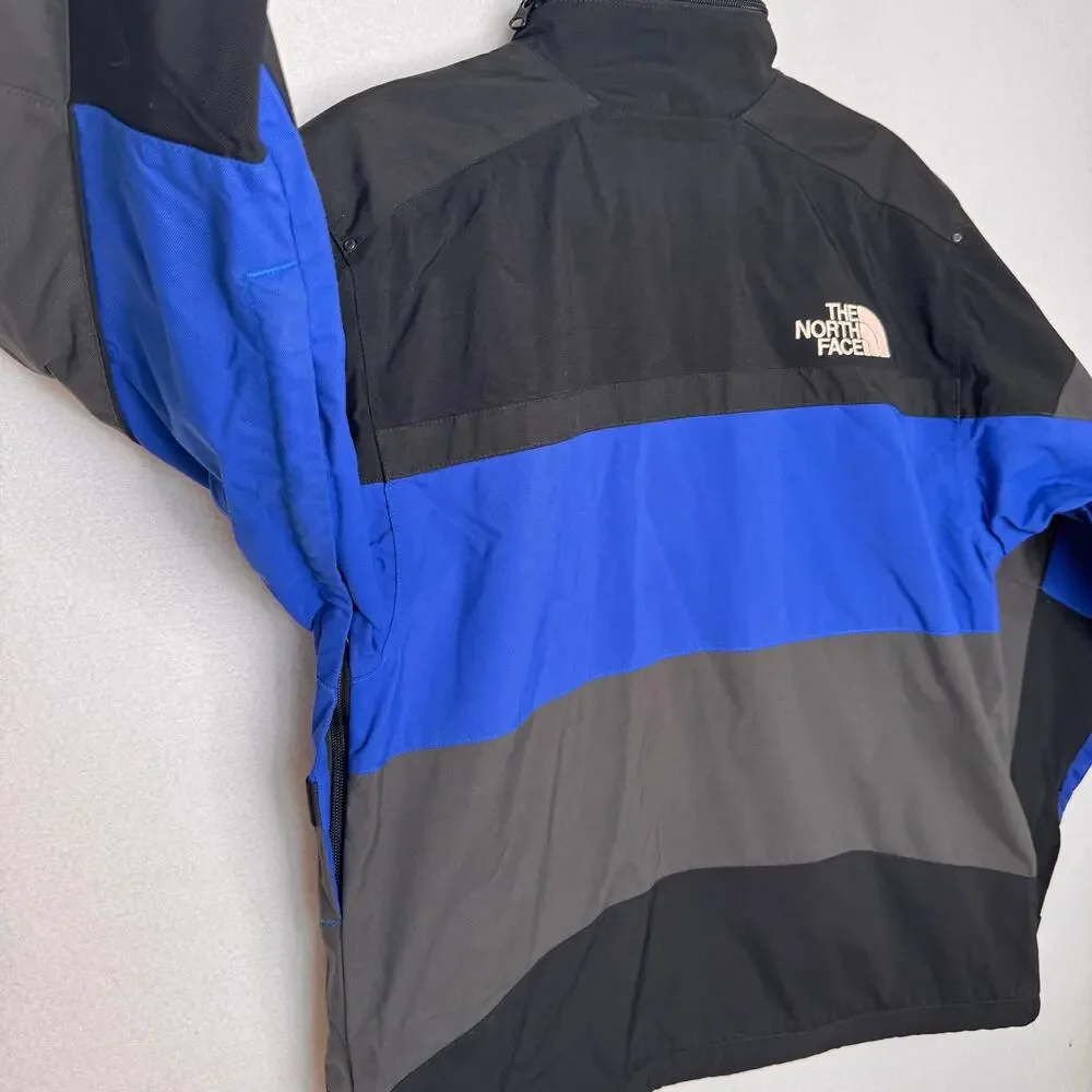 The North Face Steep Tech T150 T550 Jacket Black Blue Gray 2012 Men’s M